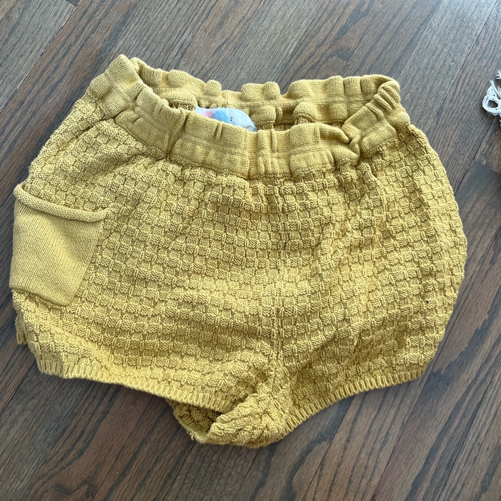 Free people knit beach shorts!